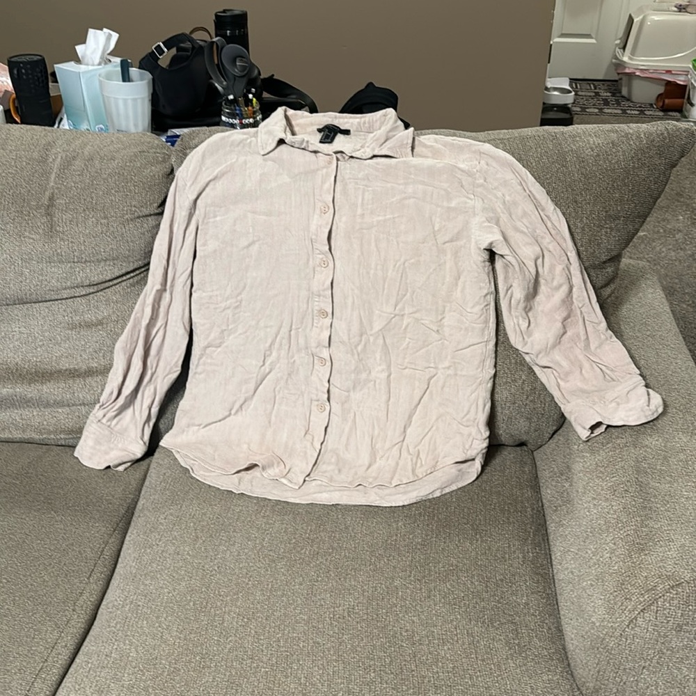 Forever 21- long sleeve button down shirt